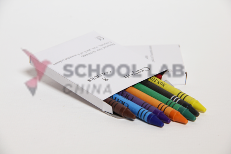 Crayon,wax,packs of 8 colours/BOX-10x8